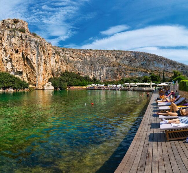 GREECE ATHENS RIVIERA LIMNI VOULIAGMENIS